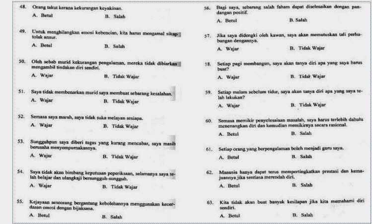 Contoh Soalan Insak Ukcg - Kuora t