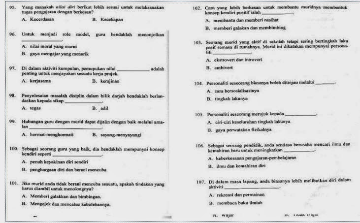 Soalan Indeks Pt3 2019 - Lowongan Kerja