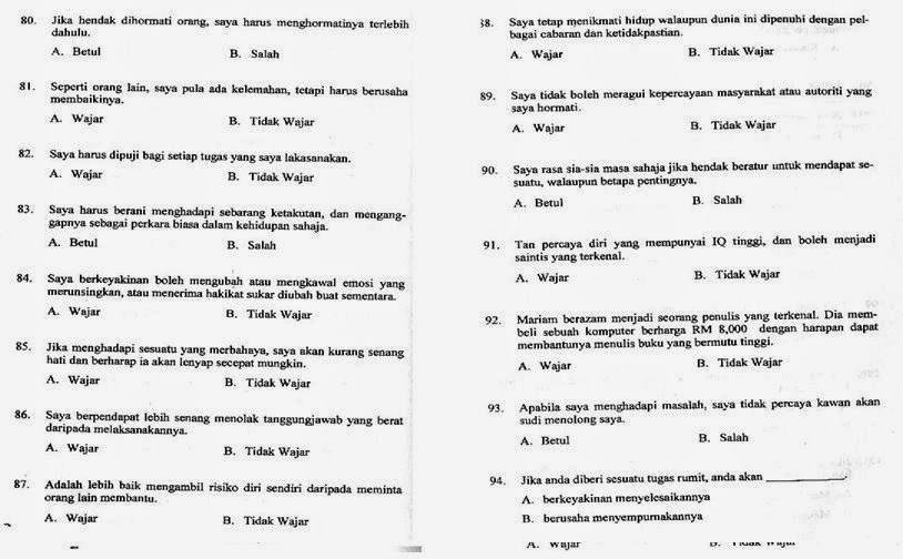 Panduan Dan Contoh Soalan Ujian MEdSI Terkini