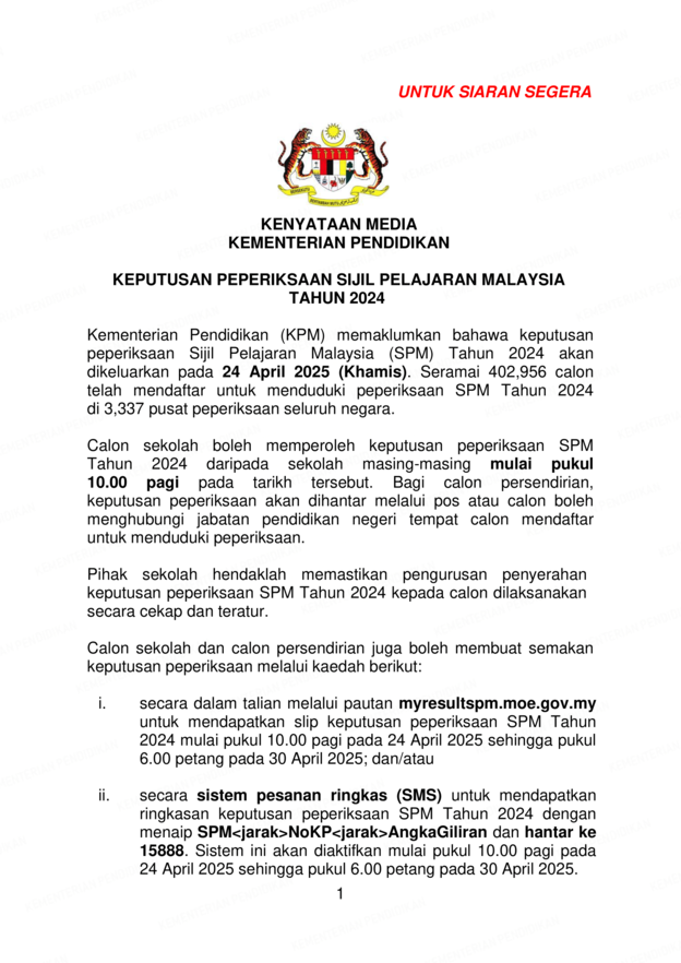 KM Keputusan Peperiksaan Sijil Pelajaran Malaysia Tahun 2024 1 Keputusan-Peperiksaan-Sijil-Pelajaran-Malaysia-Tahun-2024