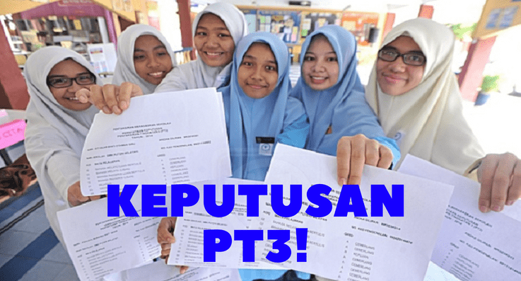 Semakan Keputusan PT3 2019 Online