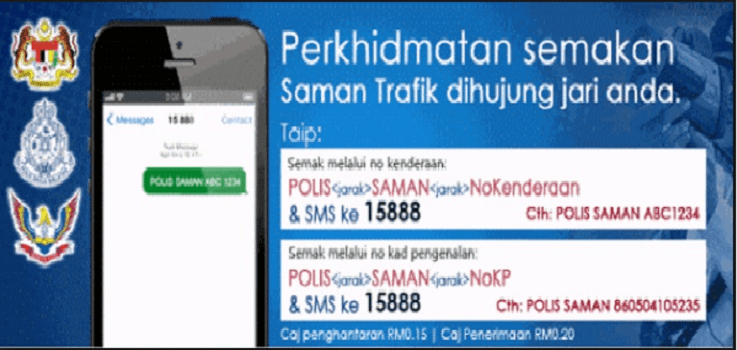 Saman app check 6 Cara