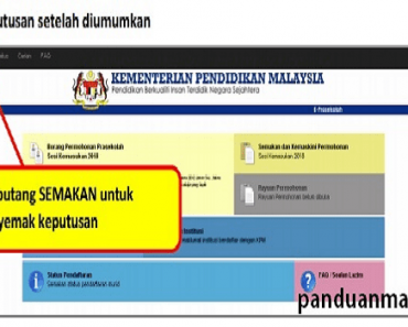 Semakan Keputusan PT3 2014 Online Dan SMS