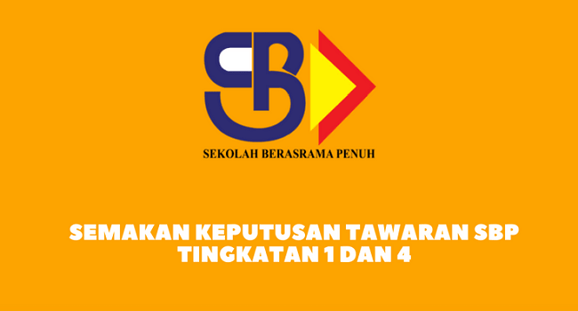 Semakan Keputusan Tawaran Sbp 2020 Tingkatan 1 Dan 4 Online